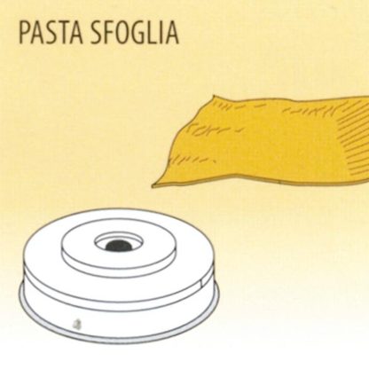 Nudelform Pasta sfoglia für Nudelmaschine 1,5kg